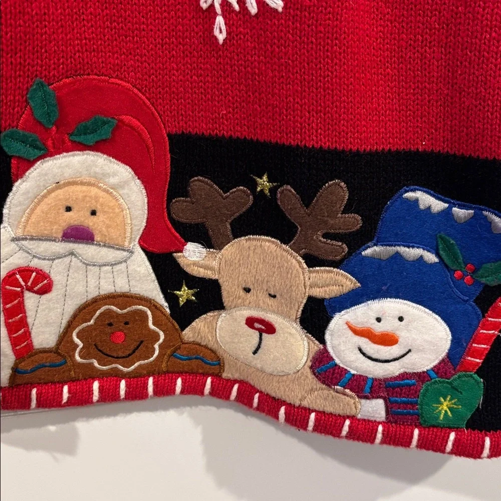 Studio Joy Womens Cardigan Christmas Sweater 1X - Picture 4 of 7